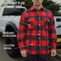 Load image into Gallery viewer, Rothco Extra Heavyweight Buffalo Plaid Flannel Shirt

