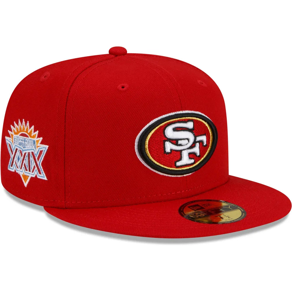 New Era San Francisco 49ers 59FIFTY Super Bowl XXIX Fitted Hat