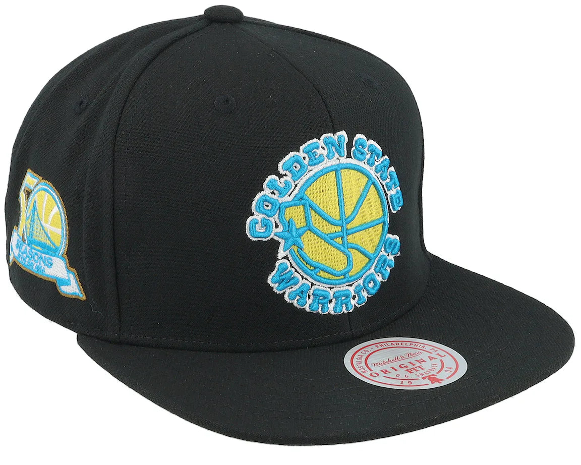 Mitchell & Ness Golden State Warriors Neon Tropical Snapback