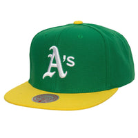 Load image into Gallery viewer, Mitchell &amp; Ness Evergreen Snapback Coop Oakland Athletics
