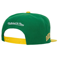 Mitchell & Ness Oakland Athletics Evergreen Coop 2 Tone Adjustable Snapback  Hat - SportsCare Physical Therapy