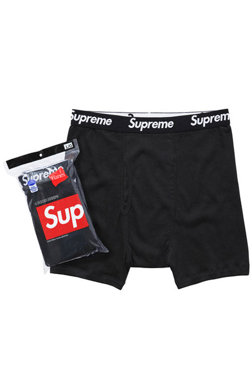 Exclusive Supreme Hanes Boxer (4 Pack) for Sale | Redwood Sole