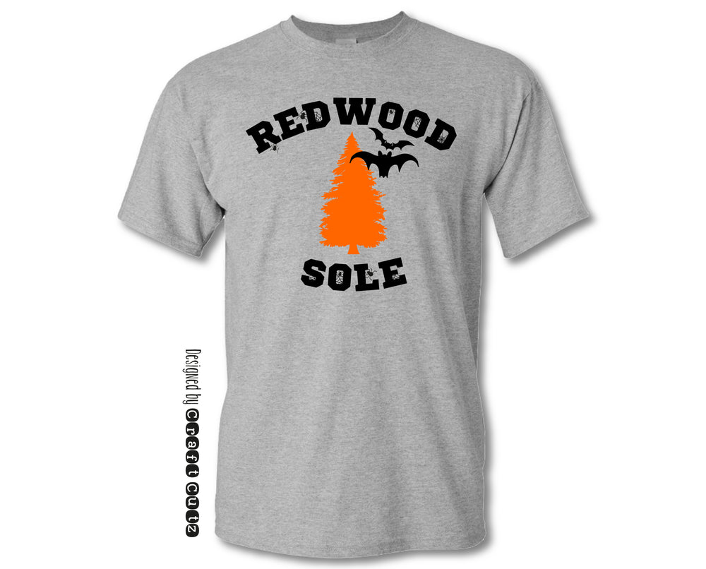 Redwood Sole Halloween T-Shirt Grey