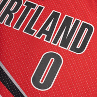 Load image into Gallery viewer, Mitchell &amp; Ness Swingman Damian Lillard Portland Trial Blazers Alternate 2012-13 Jersey
