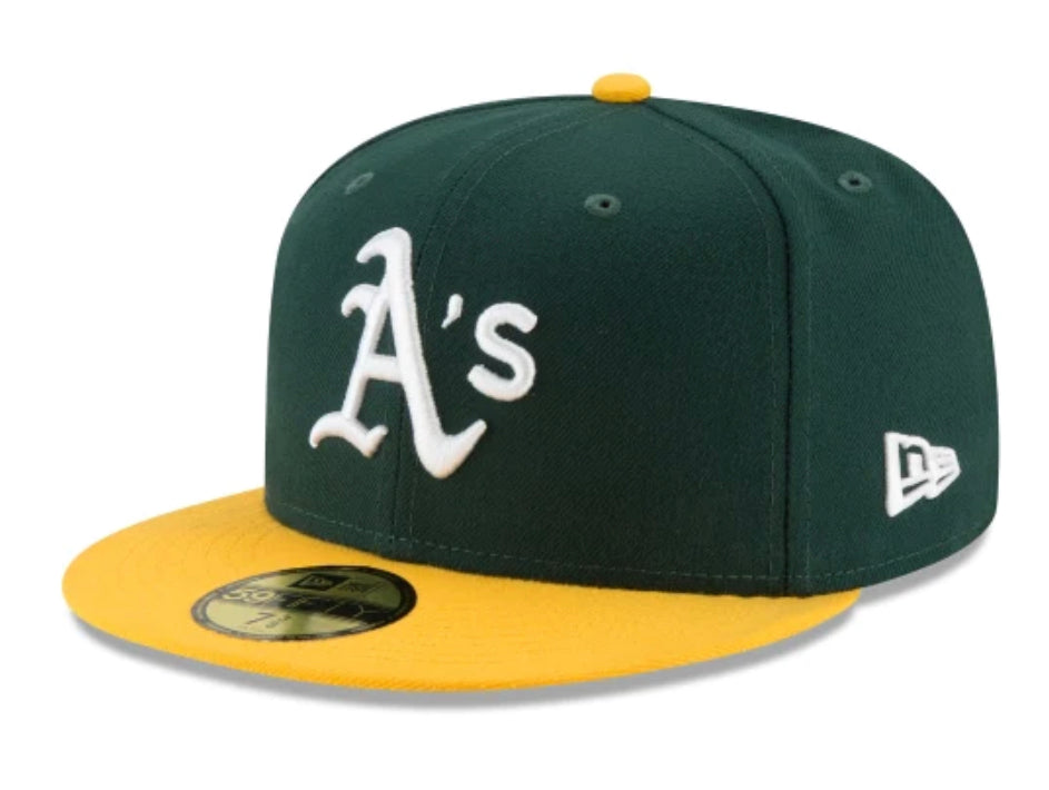 New Era 59FIFTY Oakland Athletics On Field Home Fitted