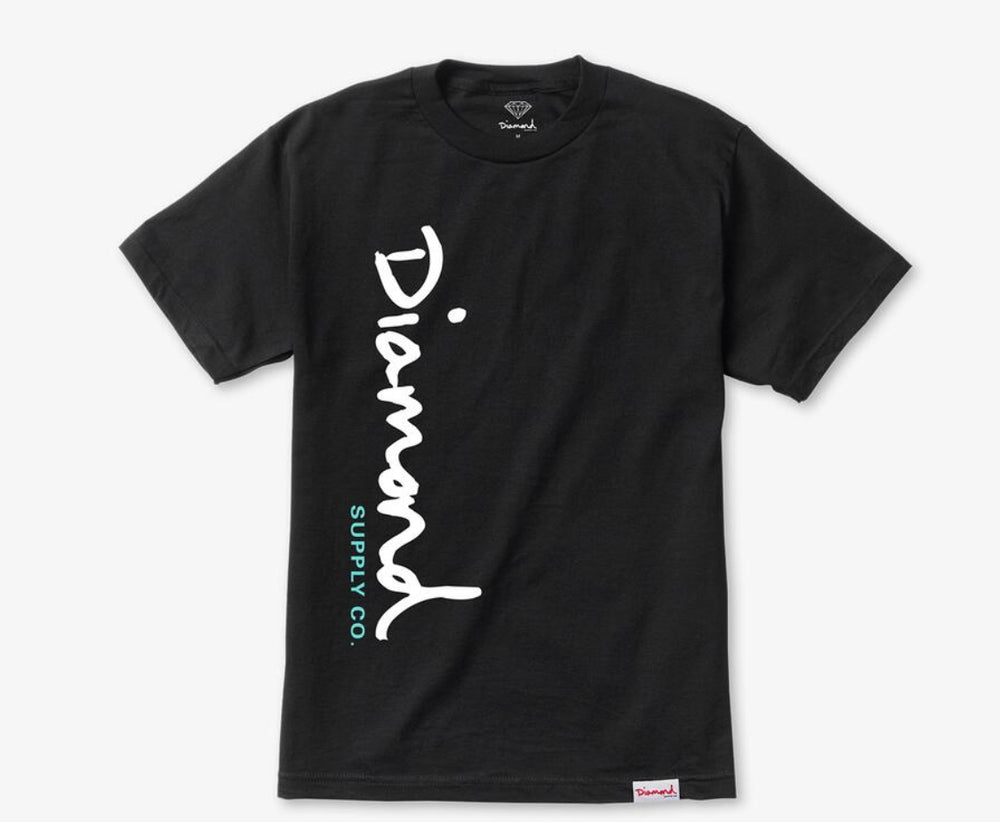 Diamond Supply OG Script Side T-Shirt