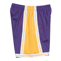 Load image into Gallery viewer, Mitchell &amp; Ness Swingman Shorts Los Angeles Lakers Road 1984-85
