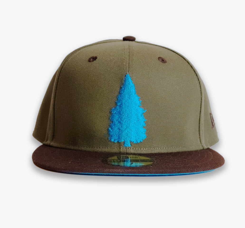 Redwood Sole X New Era 59FIFTY 001 “Brush” Fitted