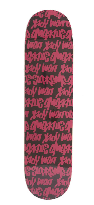 Supreme x Burberry Skateboard Deck - Pink