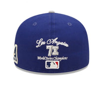 Load image into Gallery viewer, New Era 59FIFTY Los Angeles Dodgers Letterman  Side-Patch Fitted Hat

