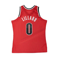 Load image into Gallery viewer, Mitchell &amp; Ness Swingman Damian Lillard Portland Trial Blazers Alternate 2012-13 Jersey
