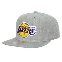 Load image into Gallery viewer, Mitchell &amp; Ness Team Heather 2.0 Snapback Los Angeles Lakers
