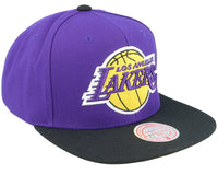 Load image into Gallery viewer, Mitchell &amp; Ness Core Basic Snapback Los Angeles Lakers
