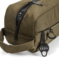 Load image into Gallery viewer, Cookies Smell Proof Toiletry Bag Olive
