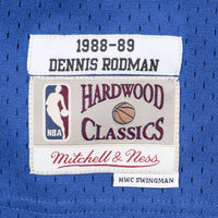 Load image into Gallery viewer, Mitchell &amp; Ness Swingman Jersey Detroit Pistons Road 1988-89 Dennis Rodman
