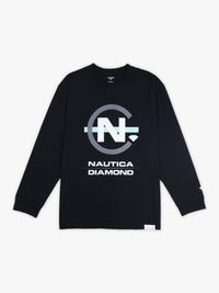 Load image into Gallery viewer, Diamond Supply X Nautica Clocked Long Sleeve Tee
