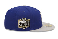 Load image into Gallery viewer, New Era 59FIFTY Los Angeles Dodgers Letterman  Side-Patch Fitted Hat
