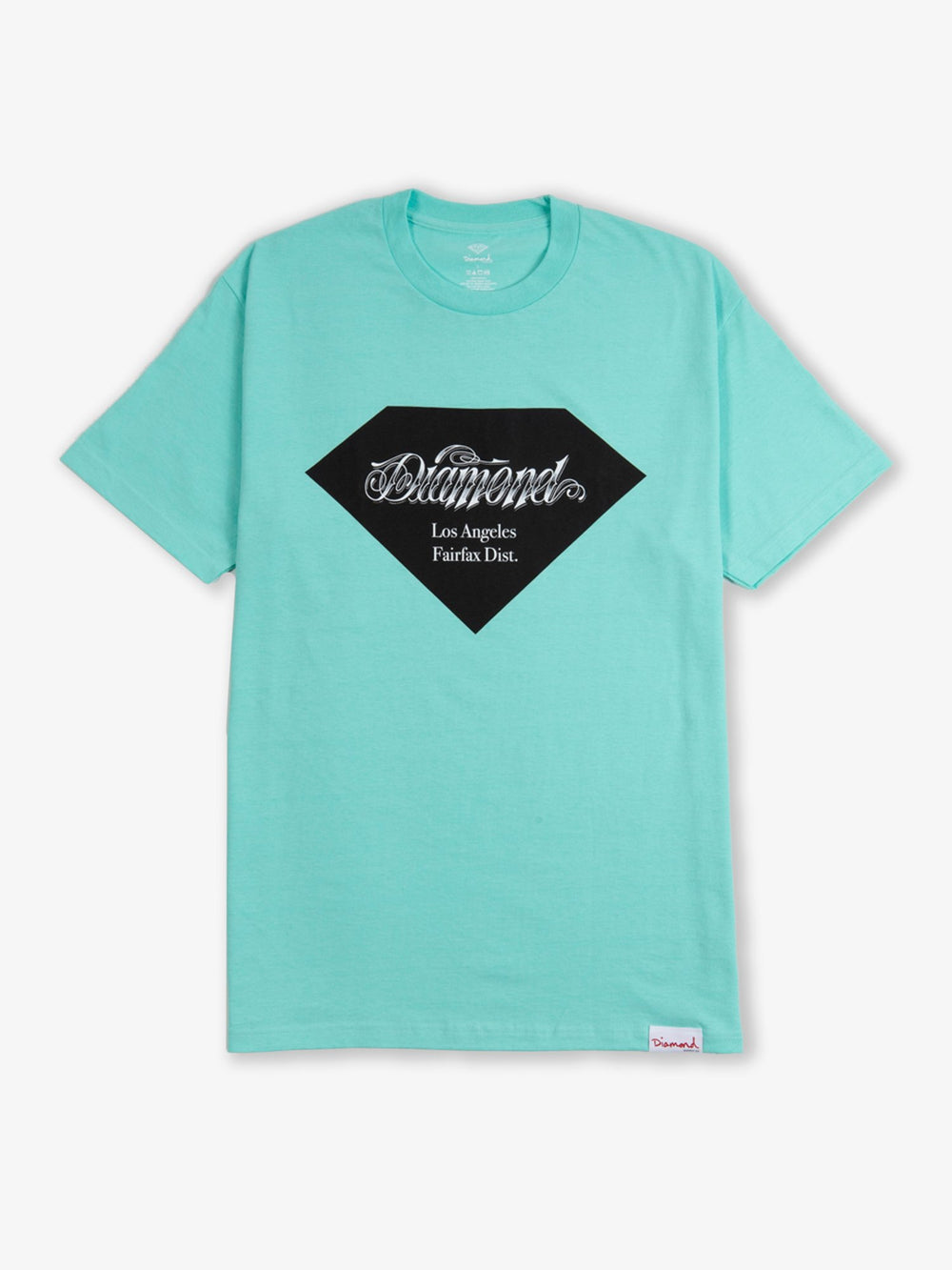 Diamond Supply District T-Shirt Tee Diamond Blue 