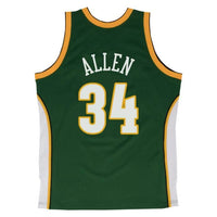 Load image into Gallery viewer, Mitchell &amp; Ness Swingman Ray Allen Seattle SuperSonics 2006-07 Jersey
