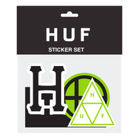 Load image into Gallery viewer, Huf Core Logo Sticker Set
